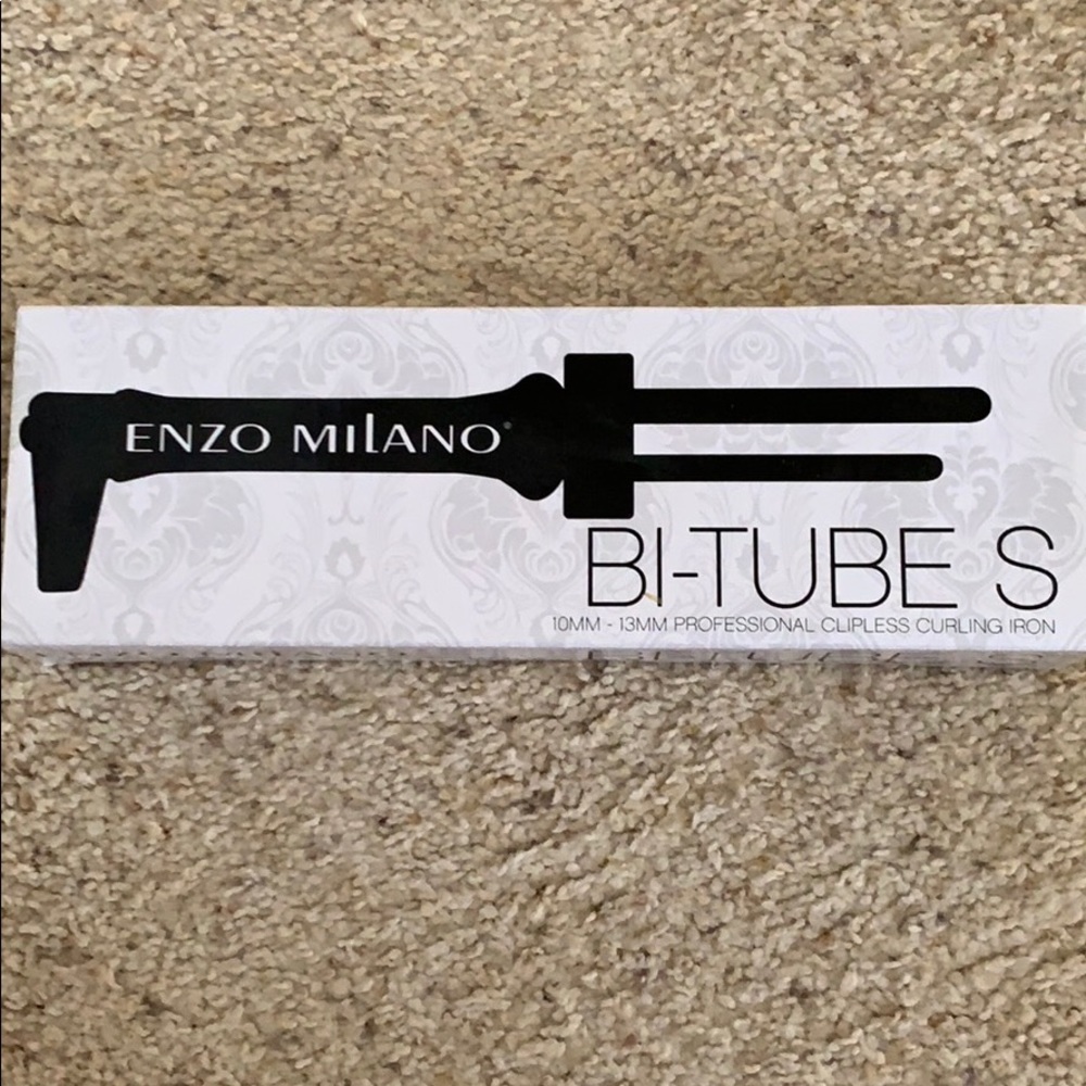Enzo Milano Bi- Tubes Curling Iron